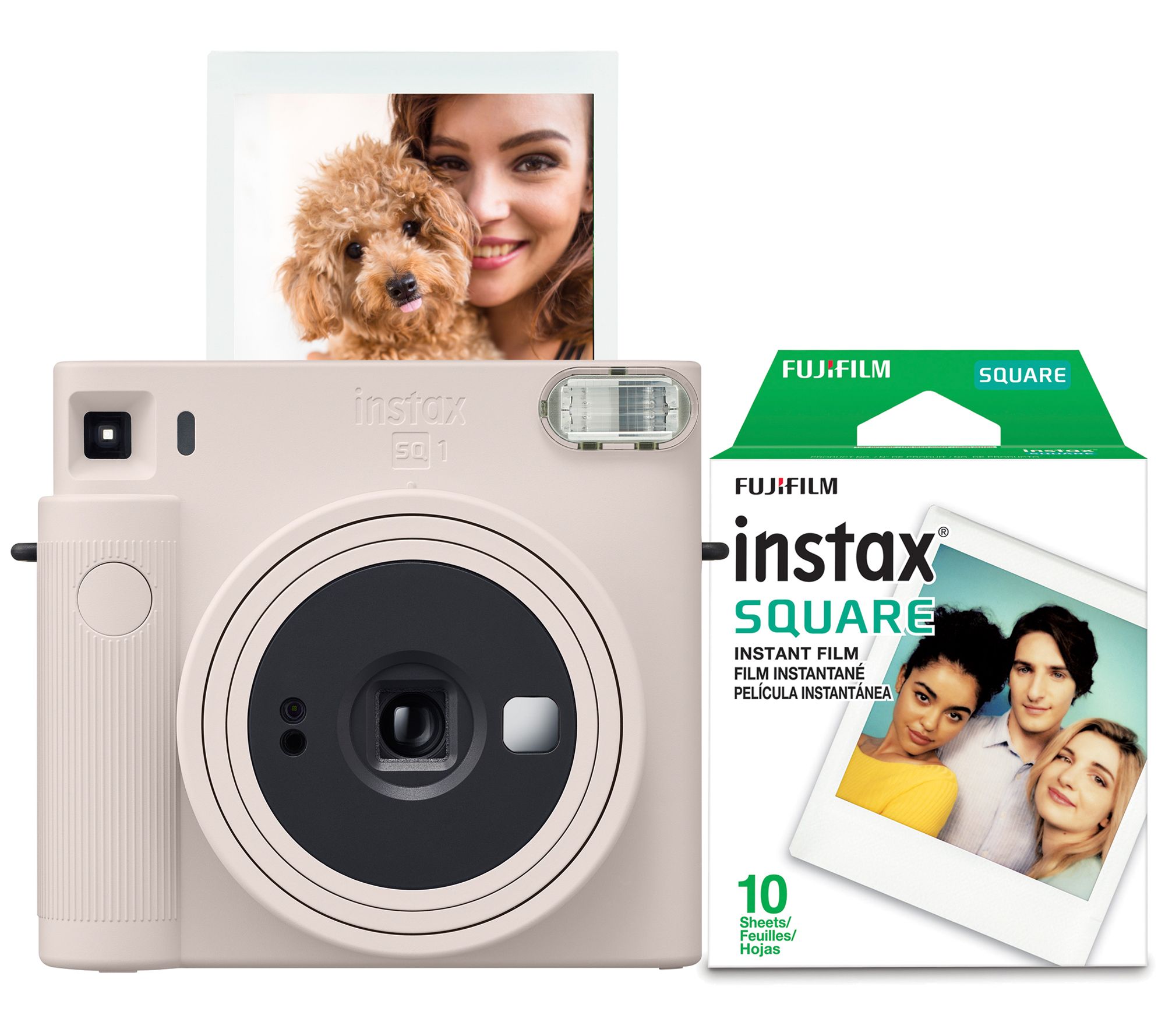 Instax Square SQ1 Instant Camera with Extra Film - QVC.com