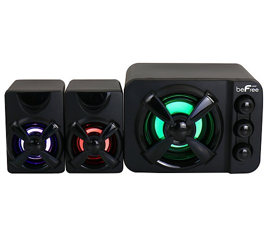 beFree Sound Color LED 2.1 Gaming Speaker System
