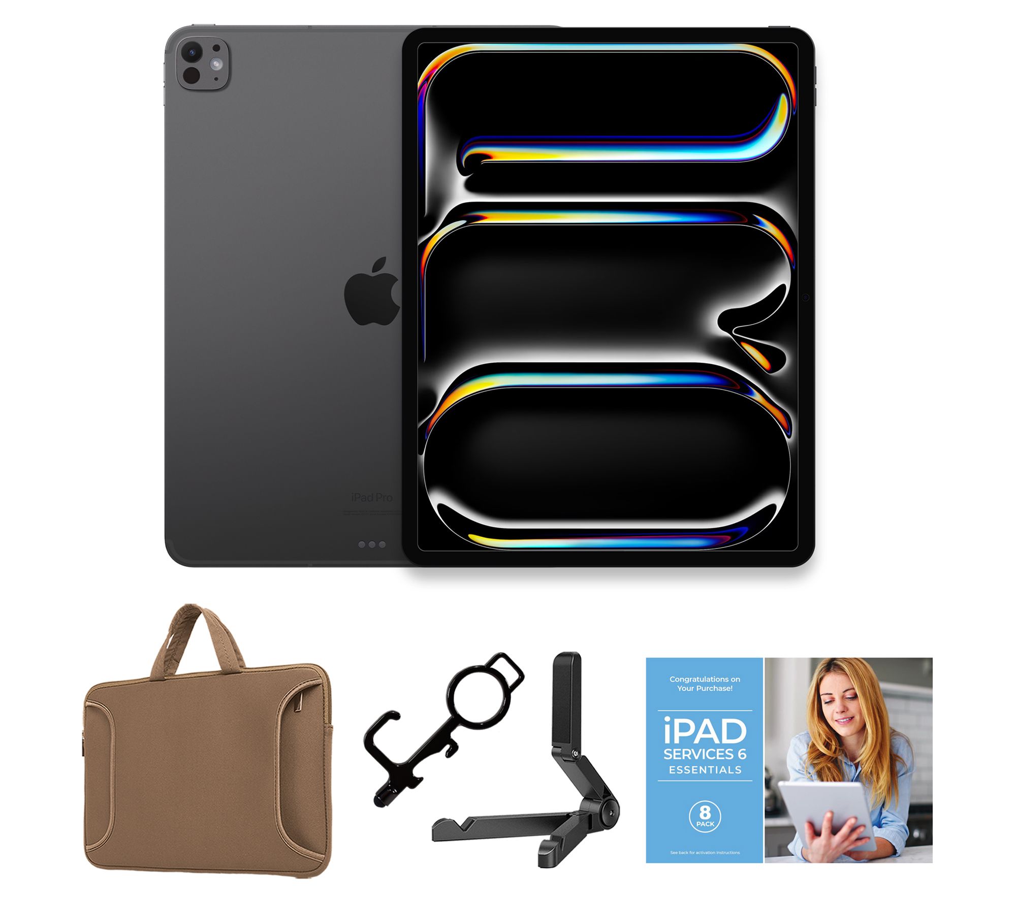 Apple iPad Pro 13" M4 256GB Wi-Fi +Cellular Bundle