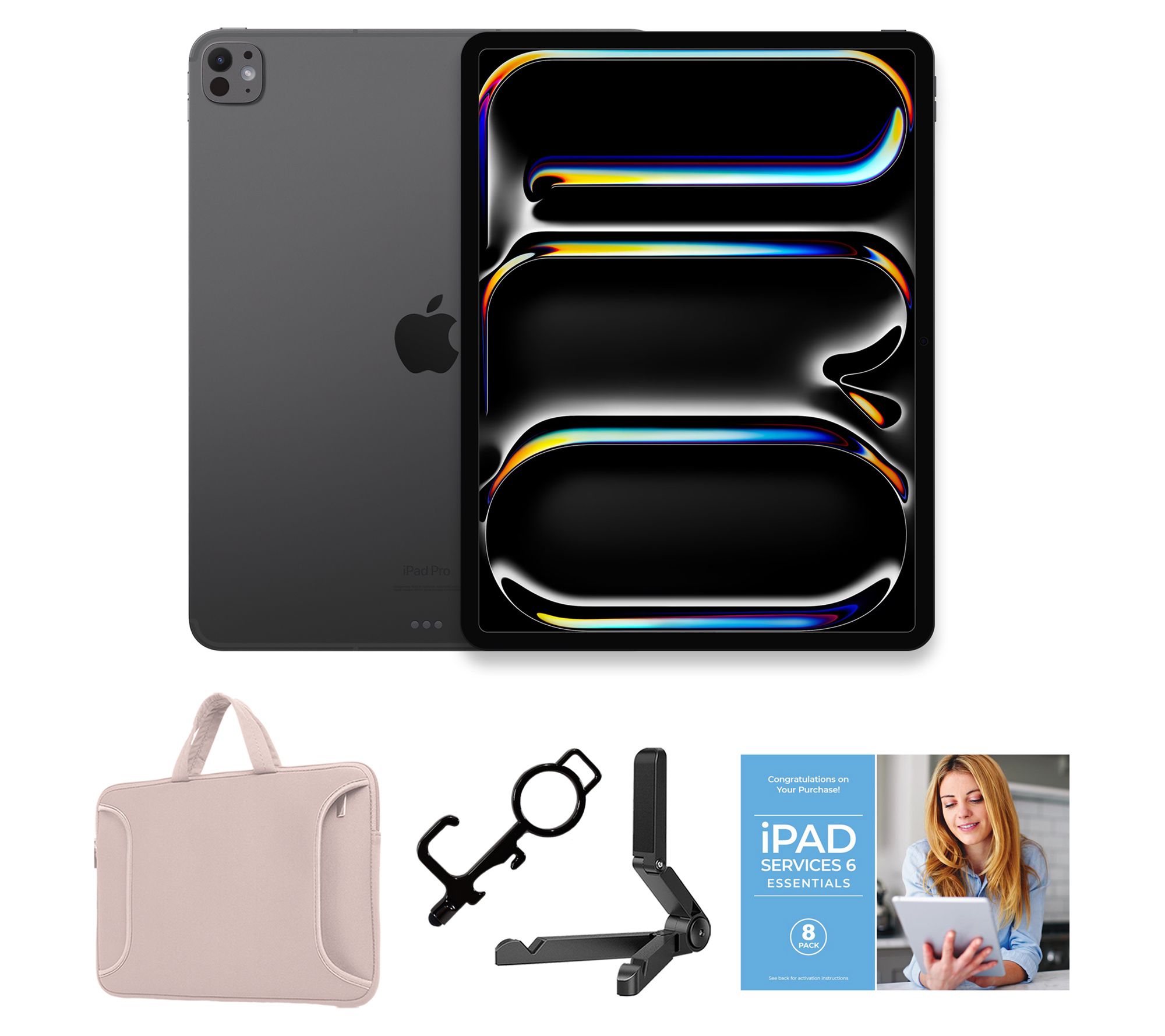 Apple iPad Pro 13" M4 256GB Wi-Fi +Cellular Bundle
