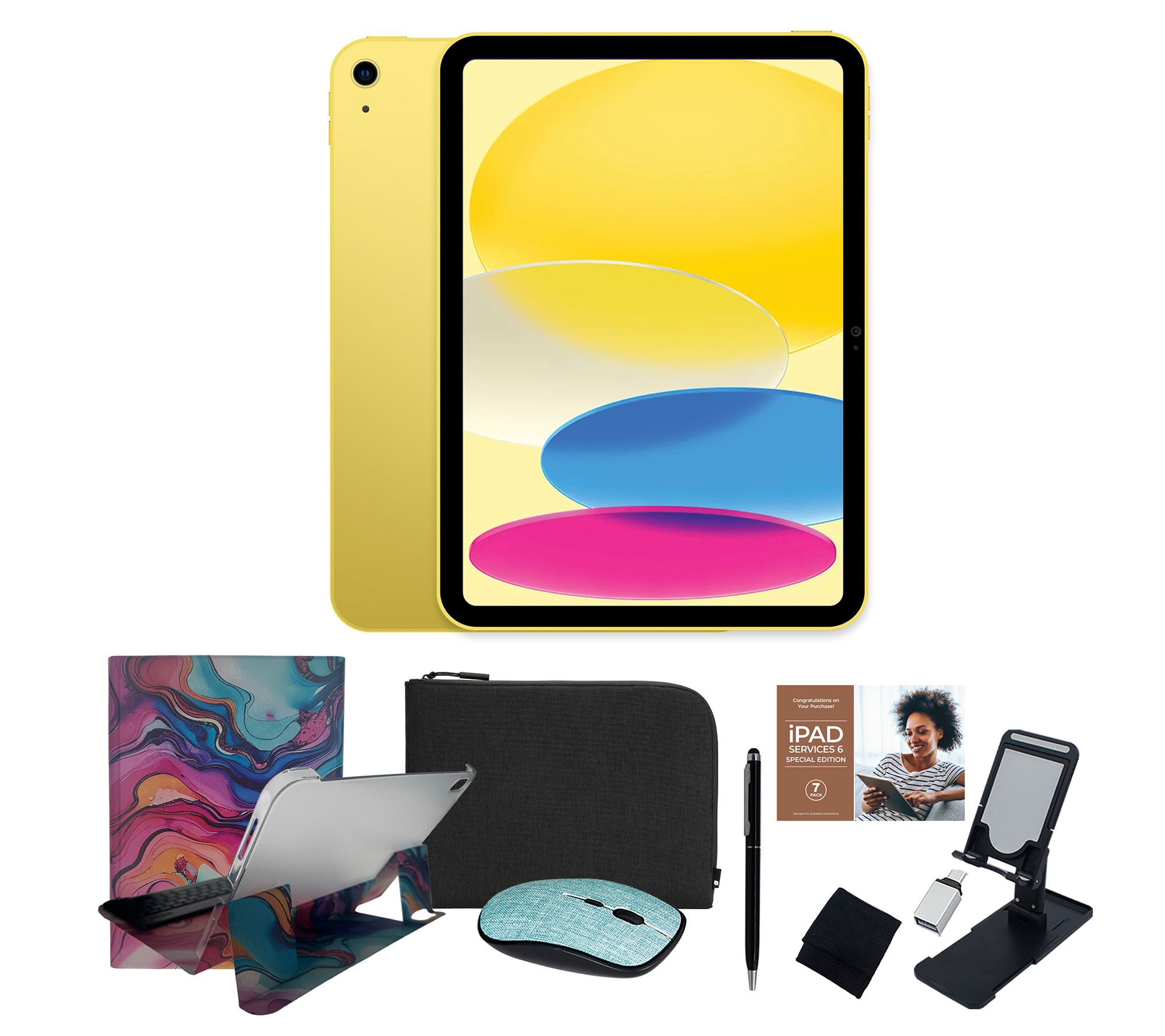 Apple iPad 10.9" Gen 10 256GB Wi-Fi w/ Incase Sleeve, Keyboard & Accs