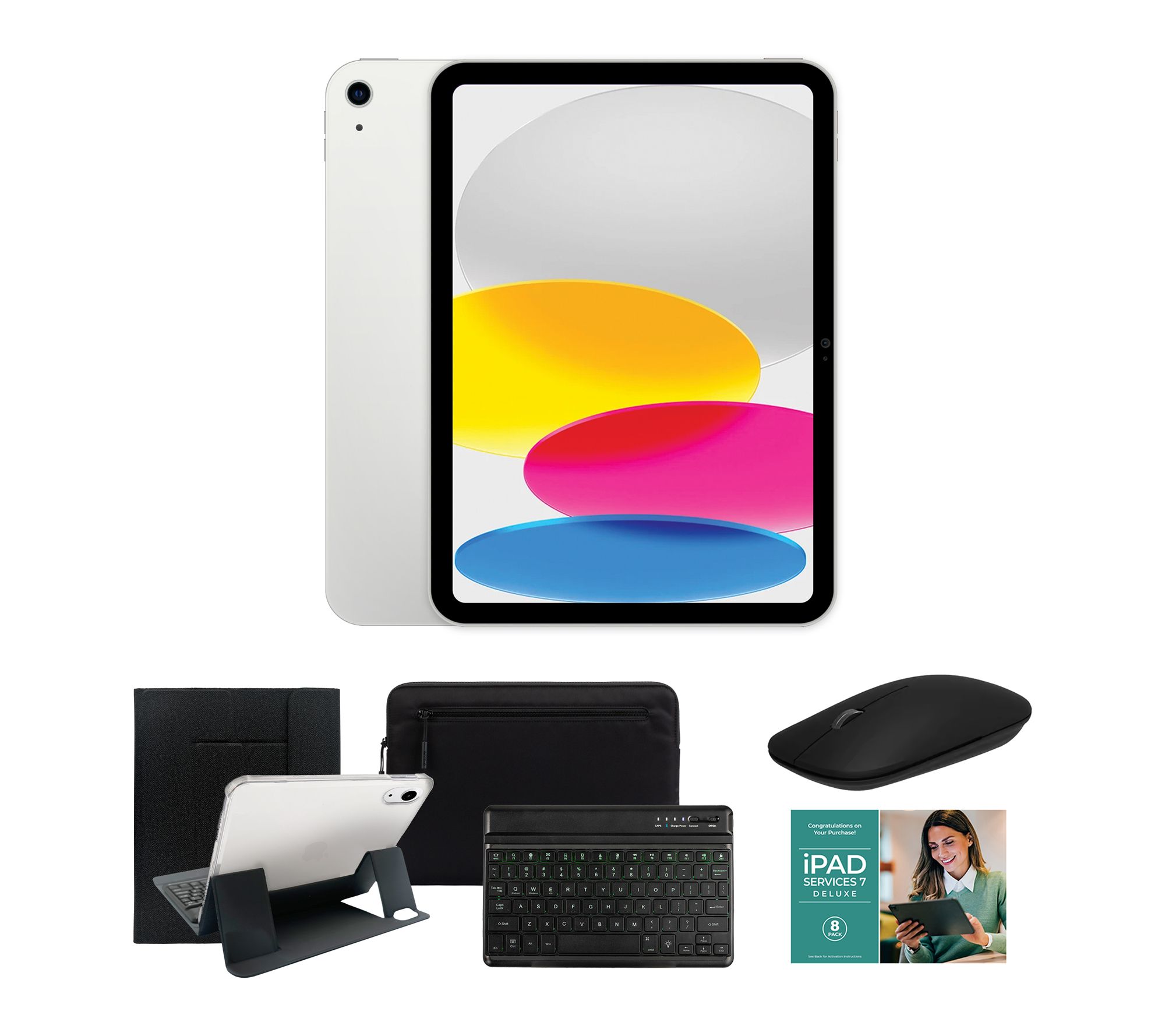  Apple iPad 11" Gen 11 256GB Wi-Fi with Portfolio Case w/ Stand & Accs