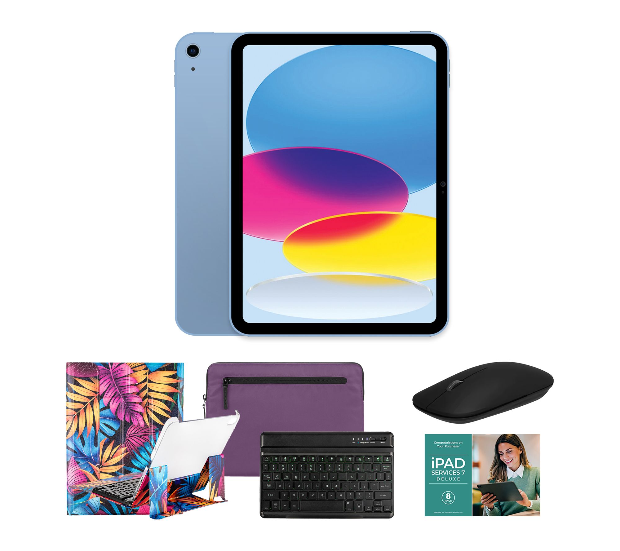 Apple iPad 11" A16 Wi-Fi 256GB with Keyboard and Accessories