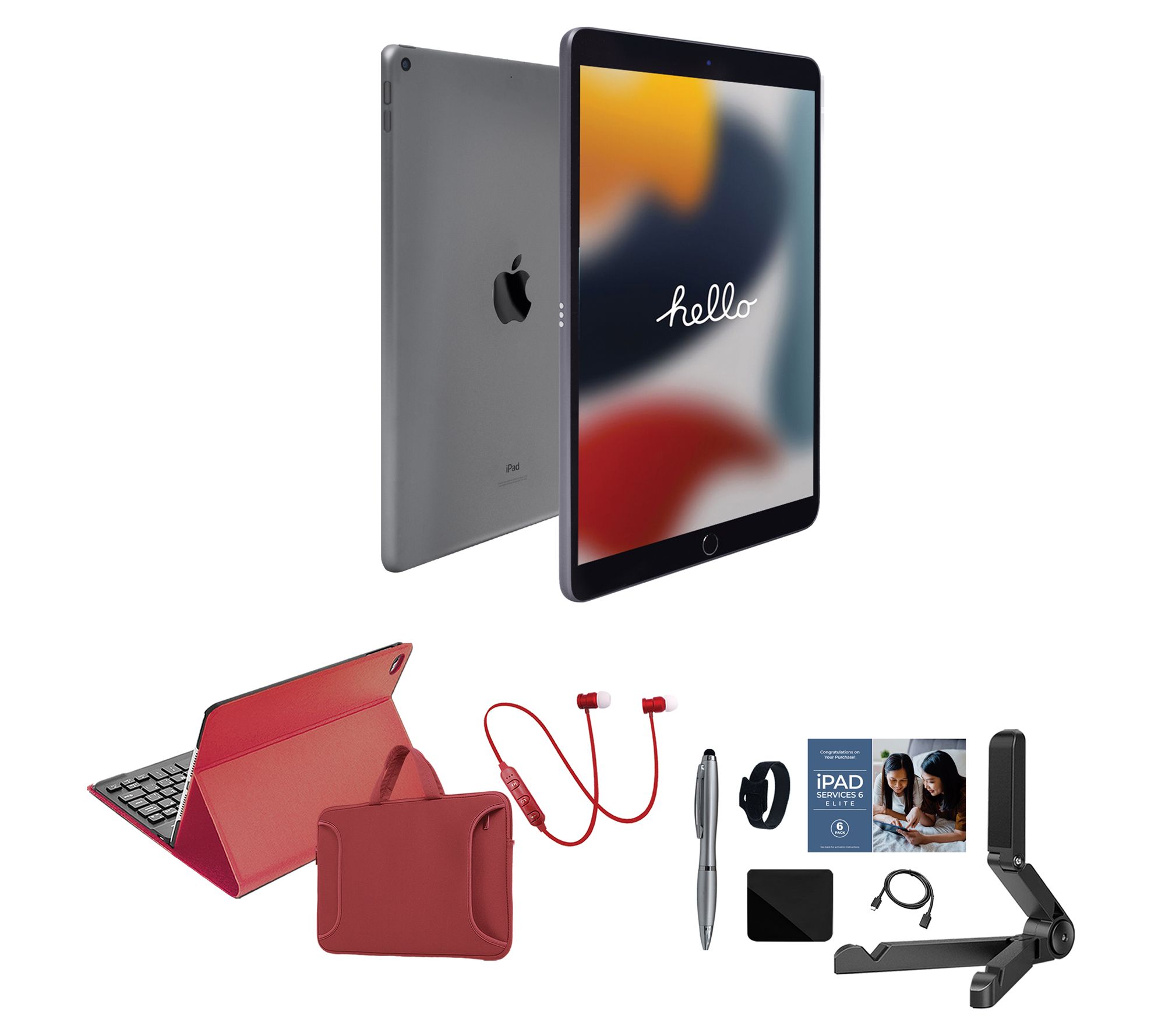 Tablette Apple iPad Wi-Fi + Cellular, 256Go, Ecran 10.2 Retina IPS -Gris  sidéral