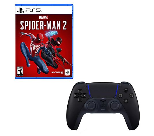 PS5 Spider-Man 2 Game with DualSense Controller ,Pink