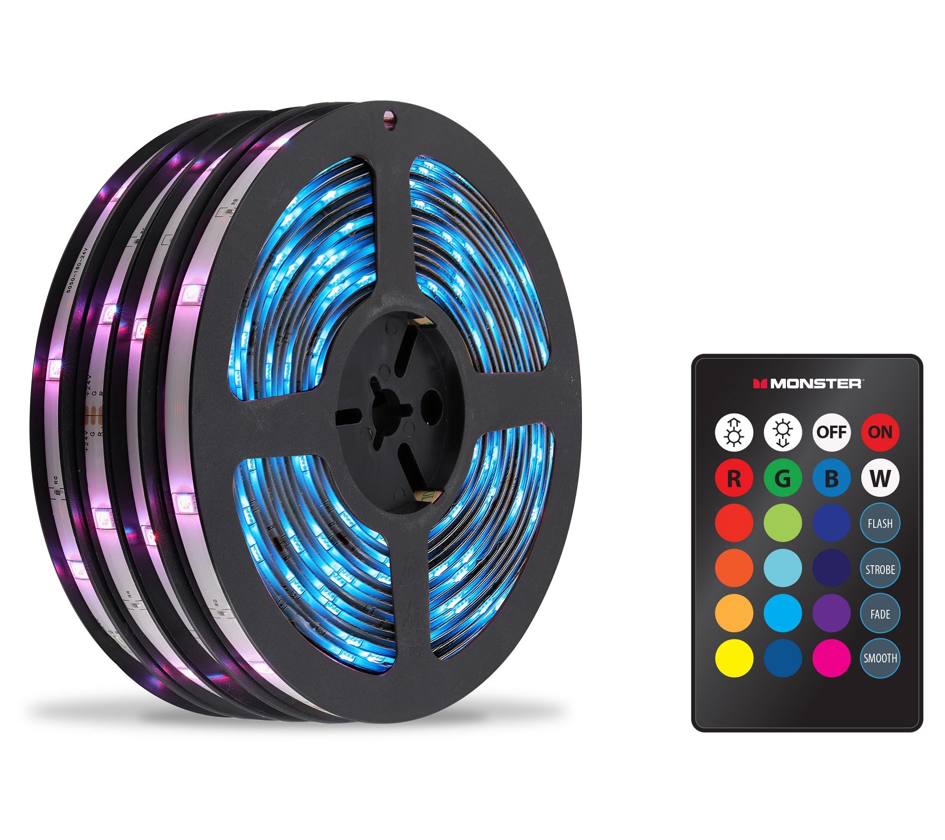 Monster Multicolor 100' LED Light Strip