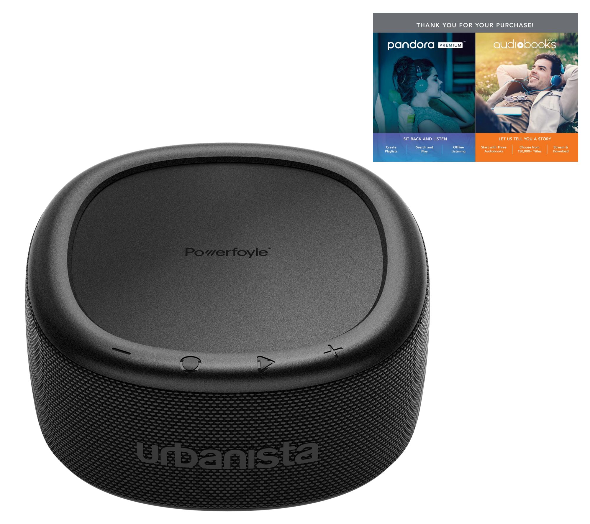 Urbanista Malibu Solar Powered Portable 360 Speaker
