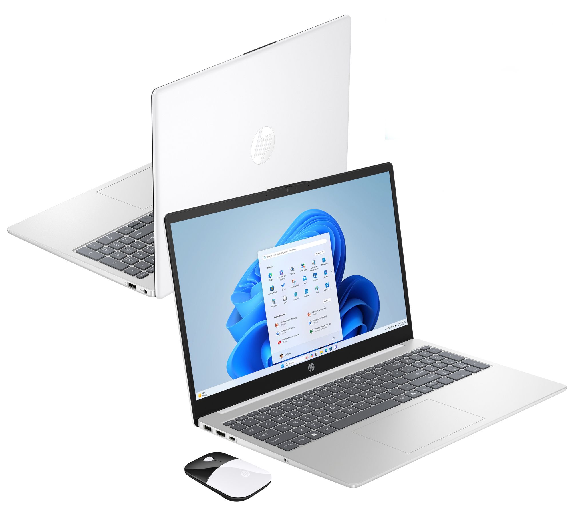  HP 15.6" Intel Core i5 8GB RAM 256GB SSD Laptop w/Mouse & Voucher