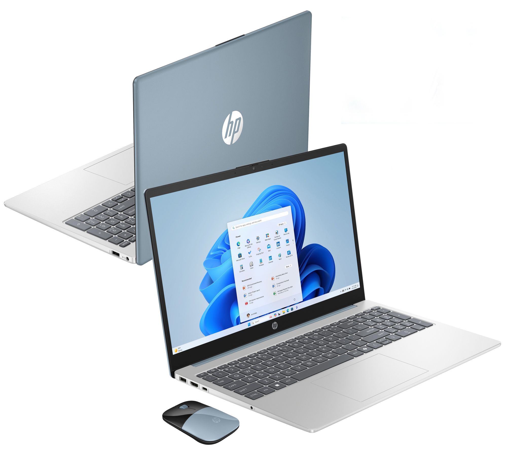 HP 15.6" Intel Core i5 8GB RAM 256GB SSD Laptop w/Mouse & Voucher