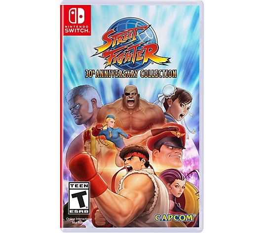 Street Fighter 30th Anniversary Edition Game -Nintendo Switch