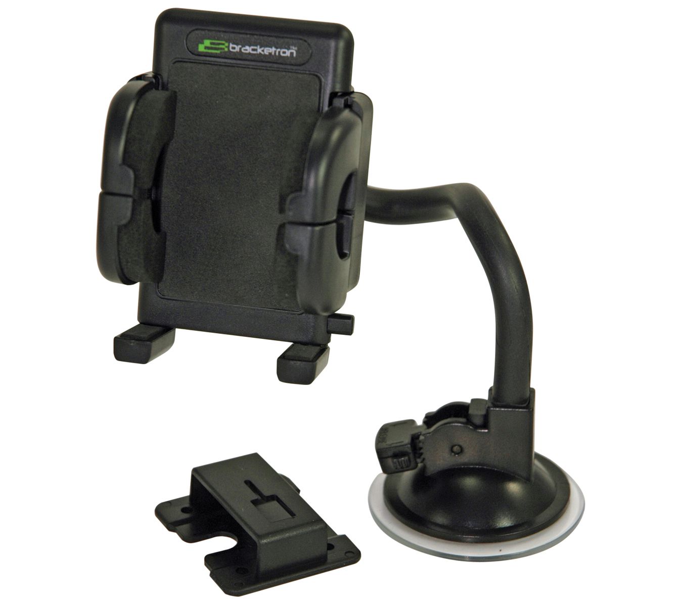 Bracketron GPS Windshield Mount, Mobile Grip-It