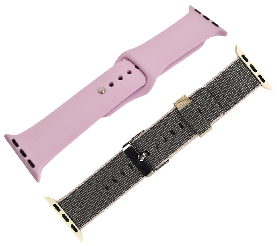 Digital Gadgets 2-Pack Replacement Bands for Apple Watch 38mm