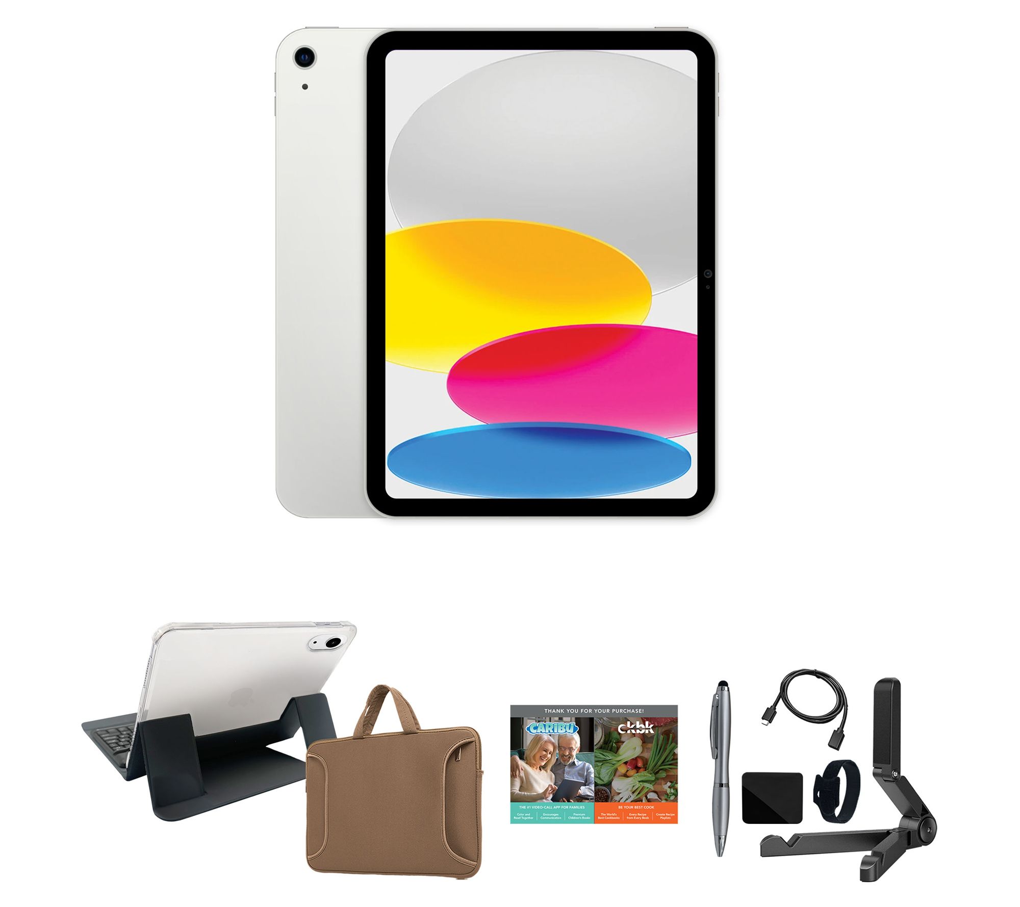 Apple iPad 10.9" 10th Gen 64GB Wifi Bundle