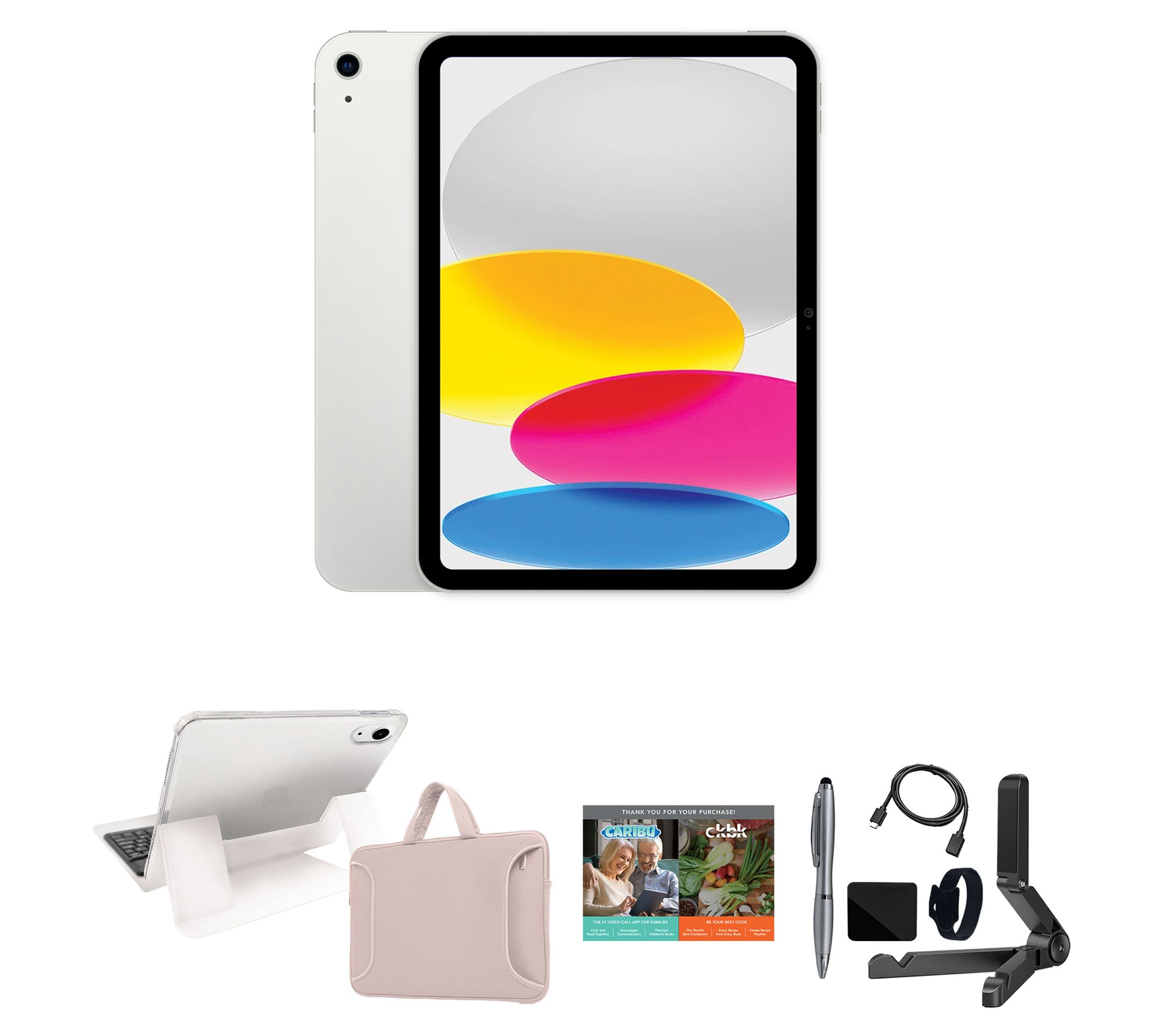Apple iPad 10.9" 10th Gen 64GB Wifi Bundle