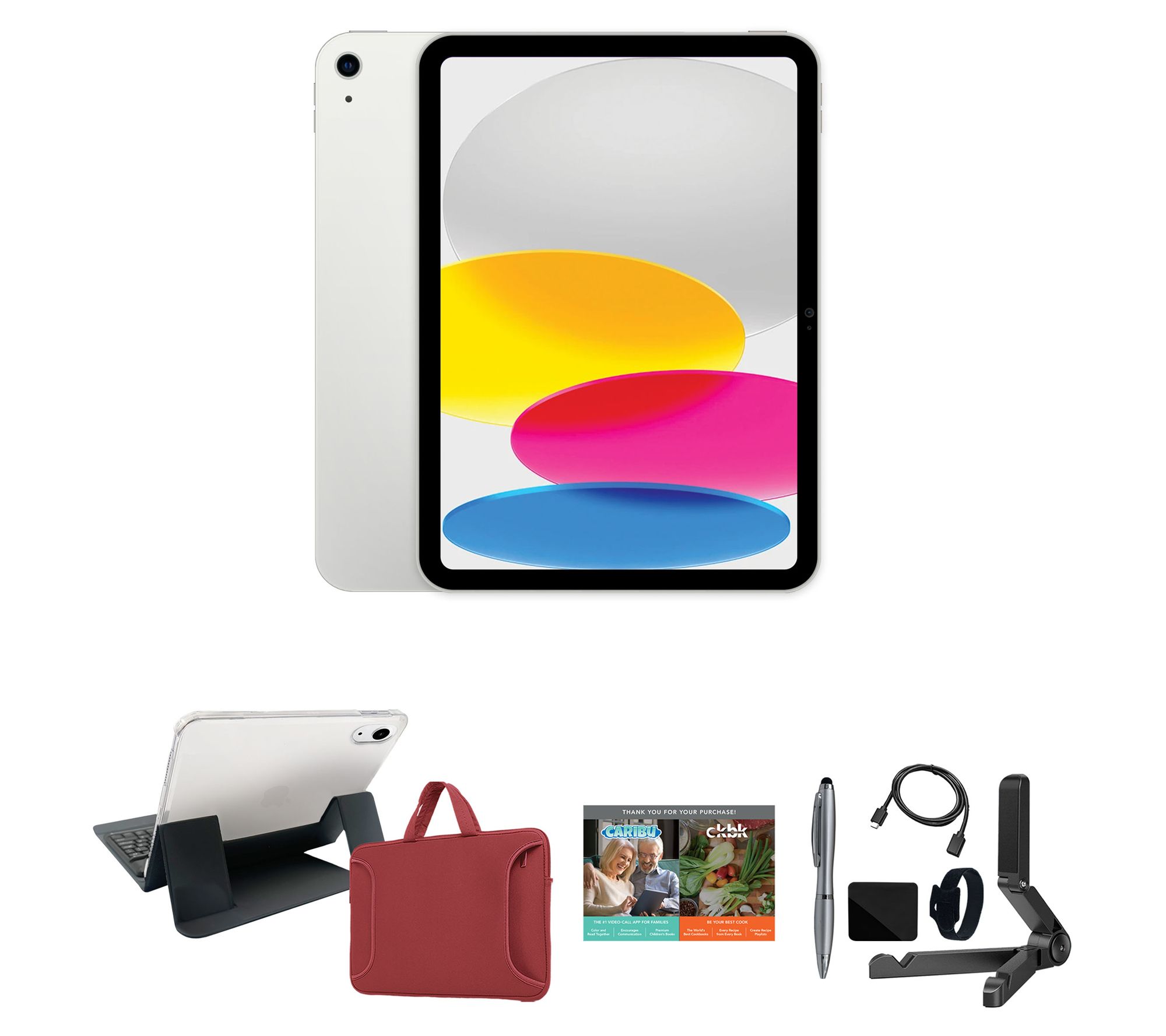 Apple iPad 10.9" 10th Gen 64GB Wifi Bundle