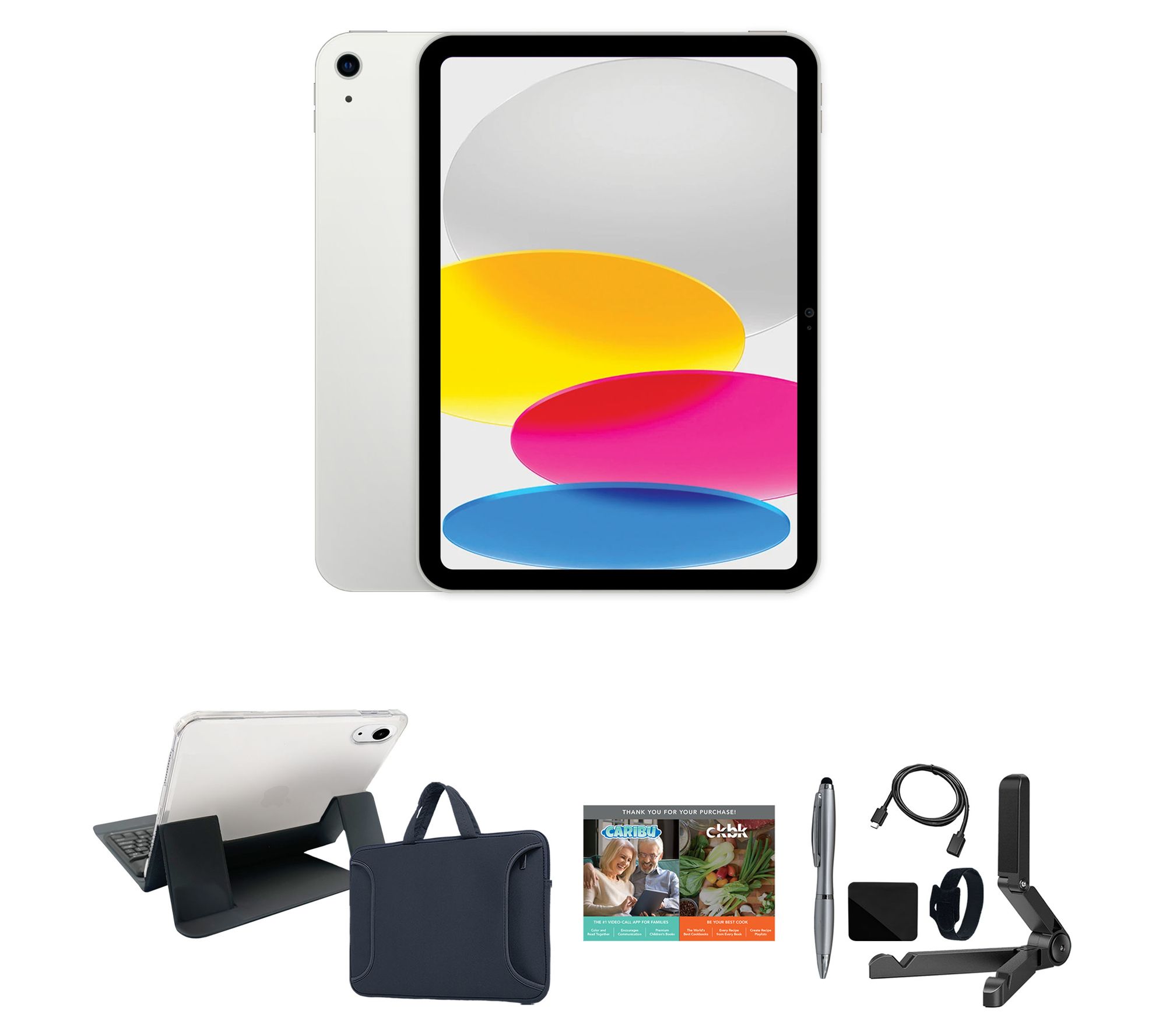 Apple iPad 10.9" 10th Gen 64GB Wifi Bundle