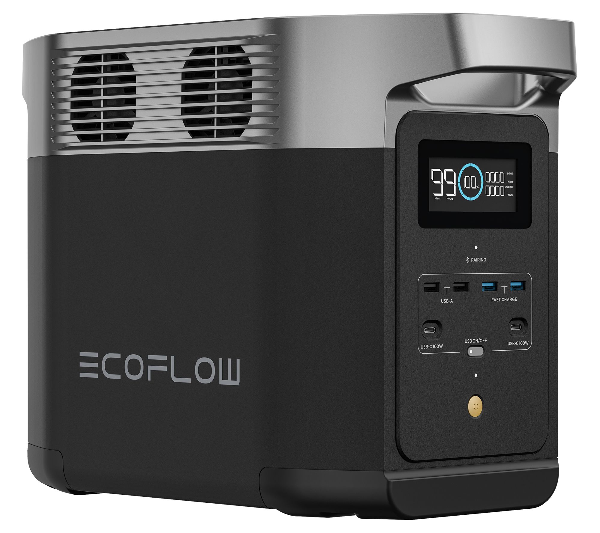 EcoFlow DELTA 2 1000Wh Portable Power Station with 15 Outlets 