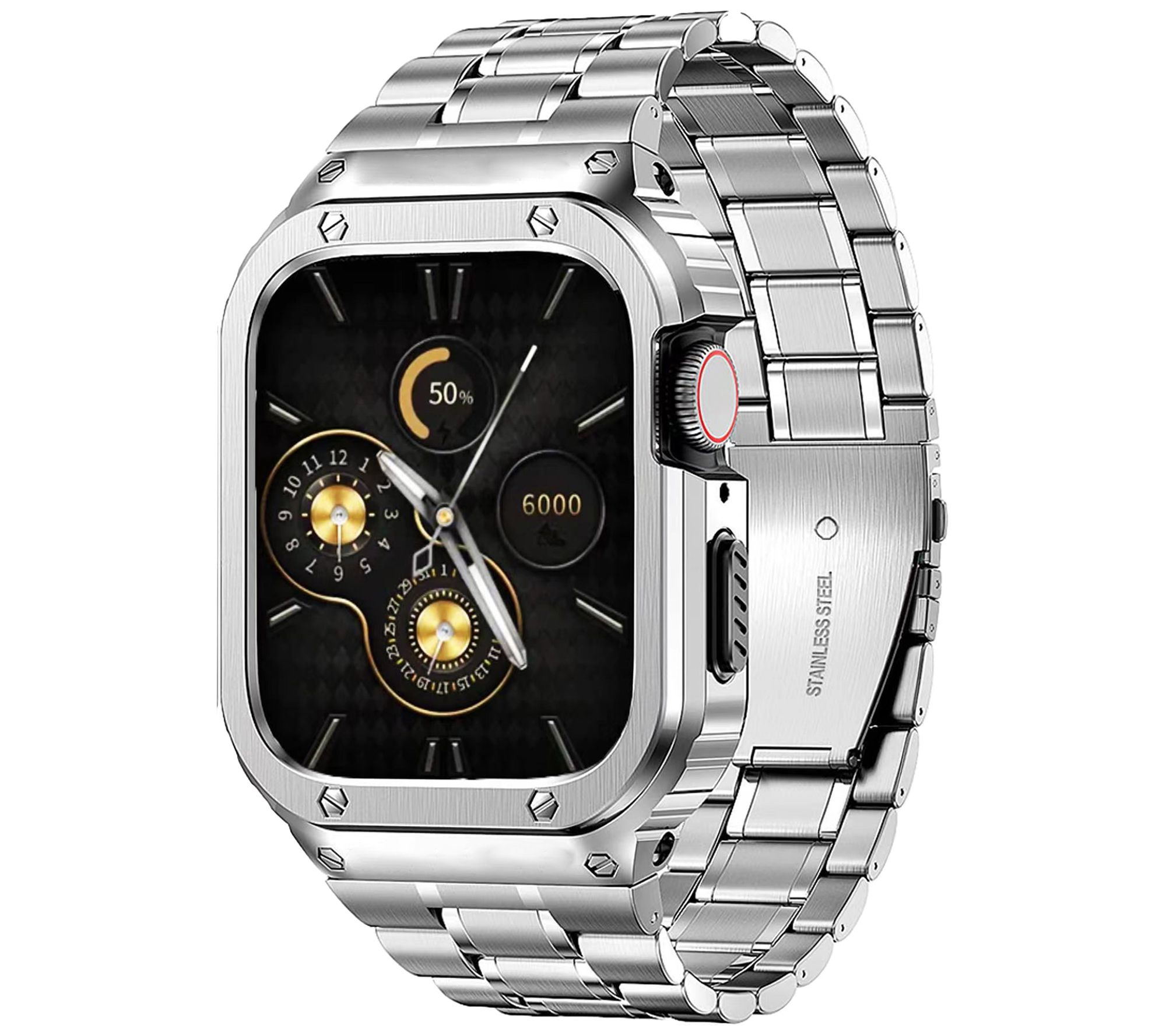 WorryFree Gadgets Uni-Body Metal Band 49mm