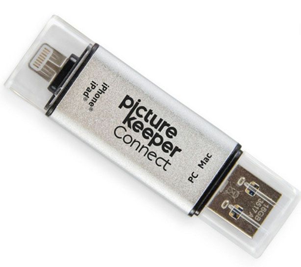 Picture Keeper Connect Photo & Video Flash Drive for PCs & Android Devices 128GB Flash Drive Apple