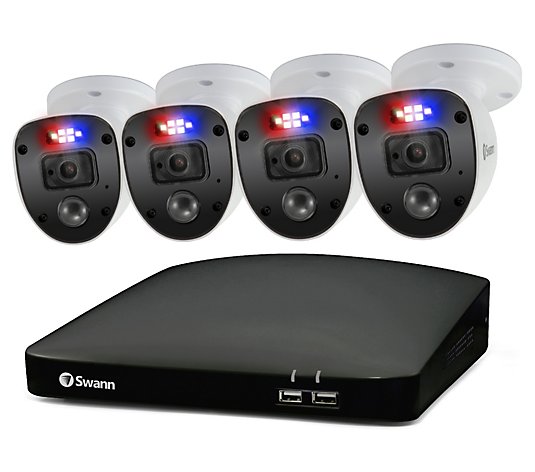 Swann Enforcer 4-Camera 8-Channel 1080p Full HDDVR Security