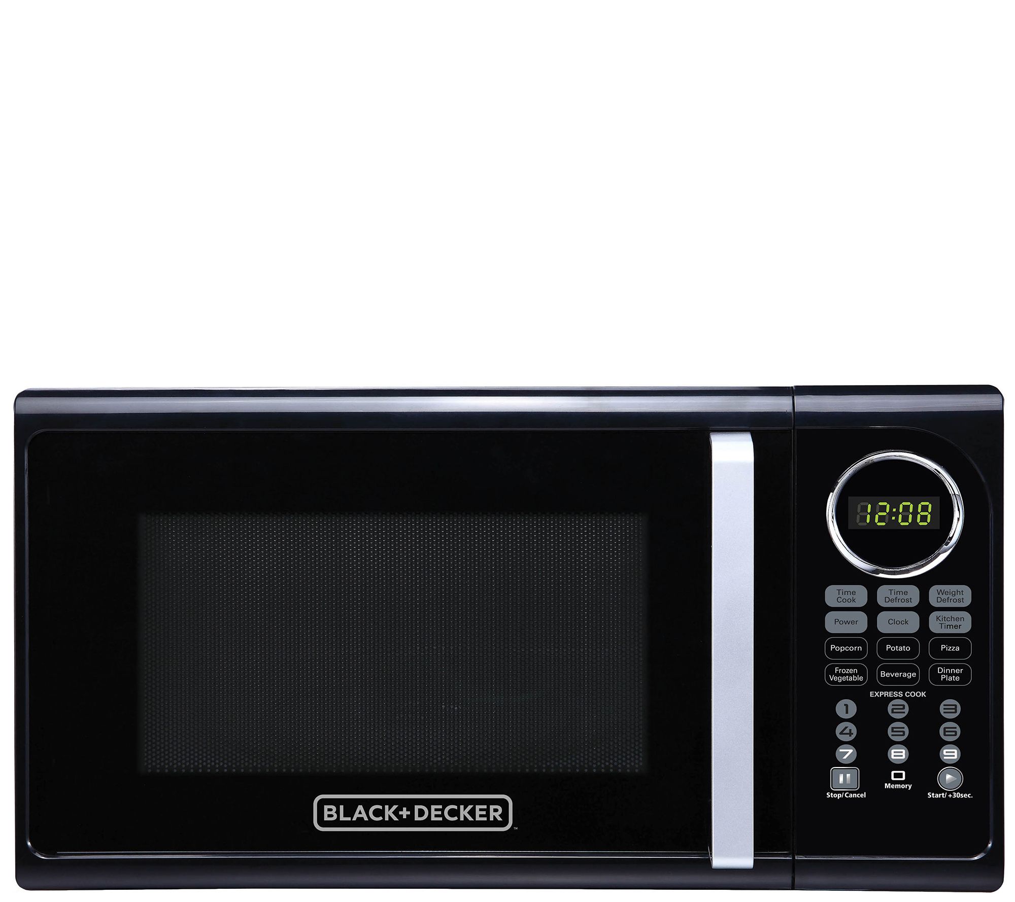 BLACK + DECKER Pull Handle Digital Microwave -Black 