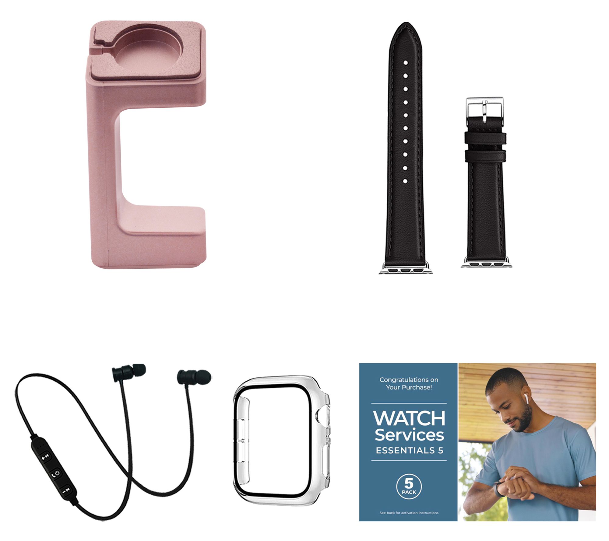 Apple Watch SE 2nd Gen GPS 44mm Sport Loop withAccessories - QVC.com