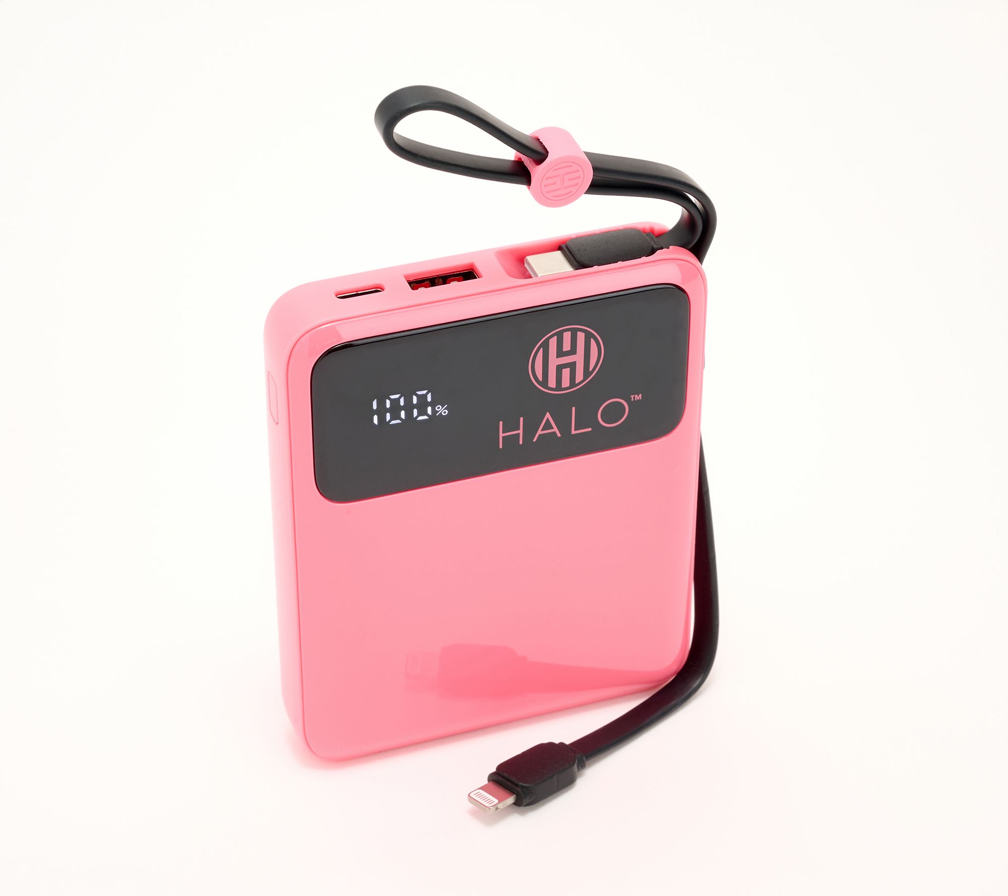  HALO 5,000mAh Power Bank w/ Built-In Cables