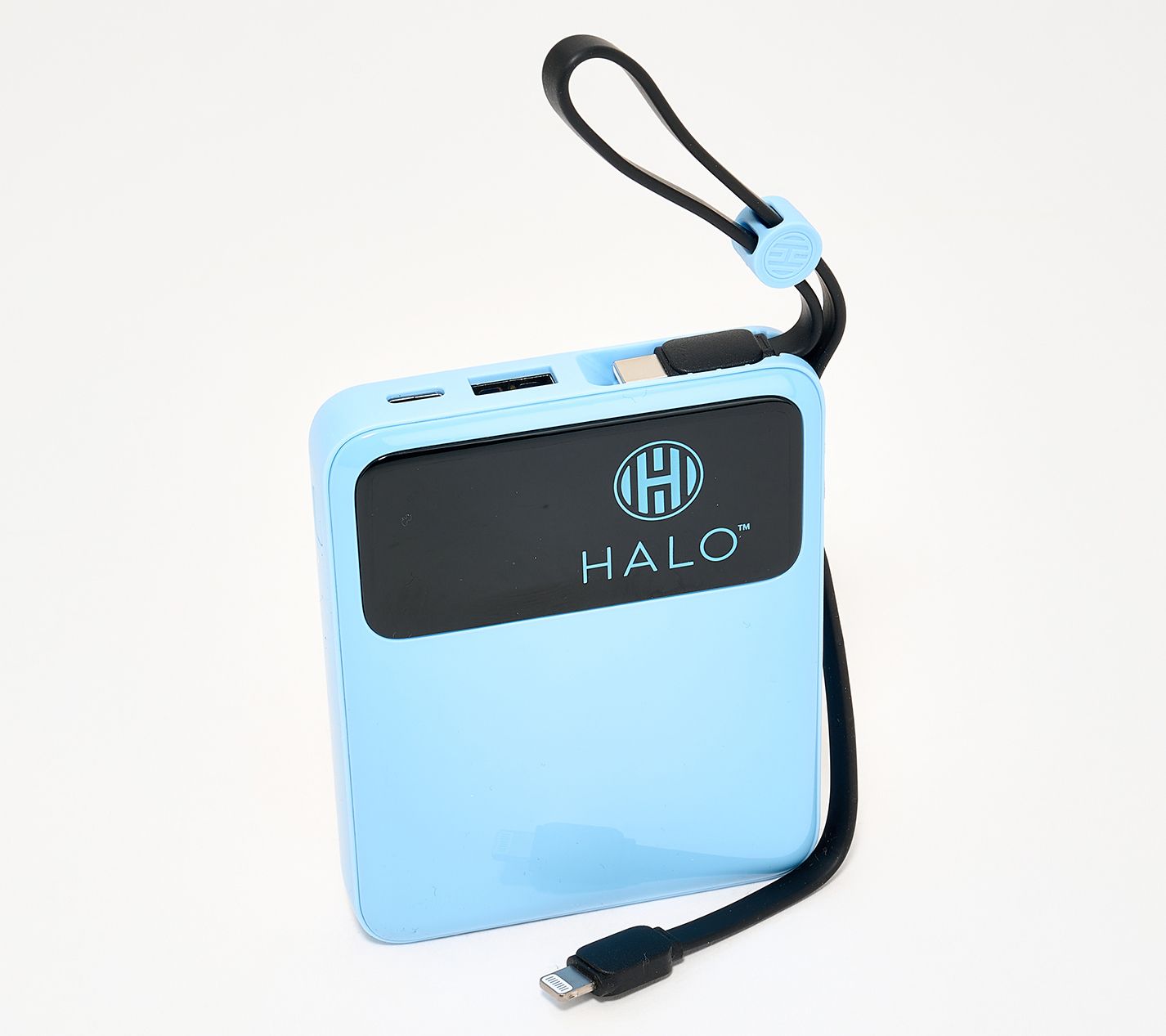 HALO 5,000mAh Power Bank w/ Built-In Cables