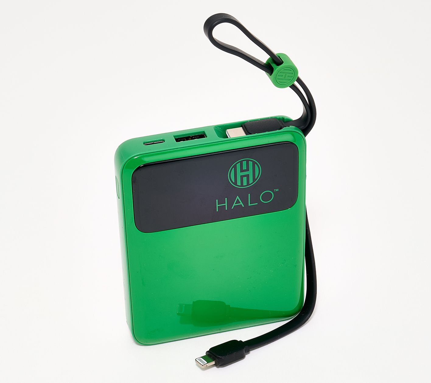 HALO 5,000mAh Power Bank w/ Built-In Cables