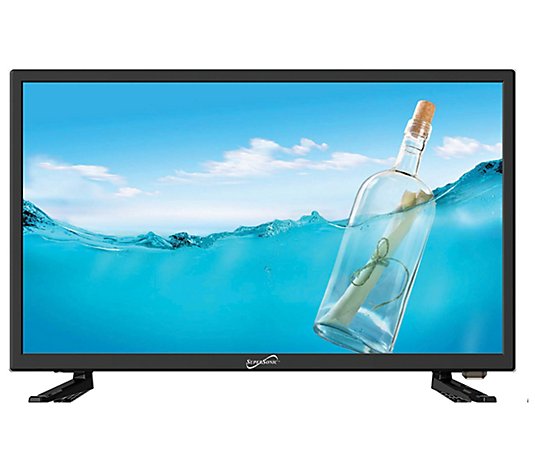 Supersonic 24" 1080p LED TV, AC/DC Compatible with RV/Boat