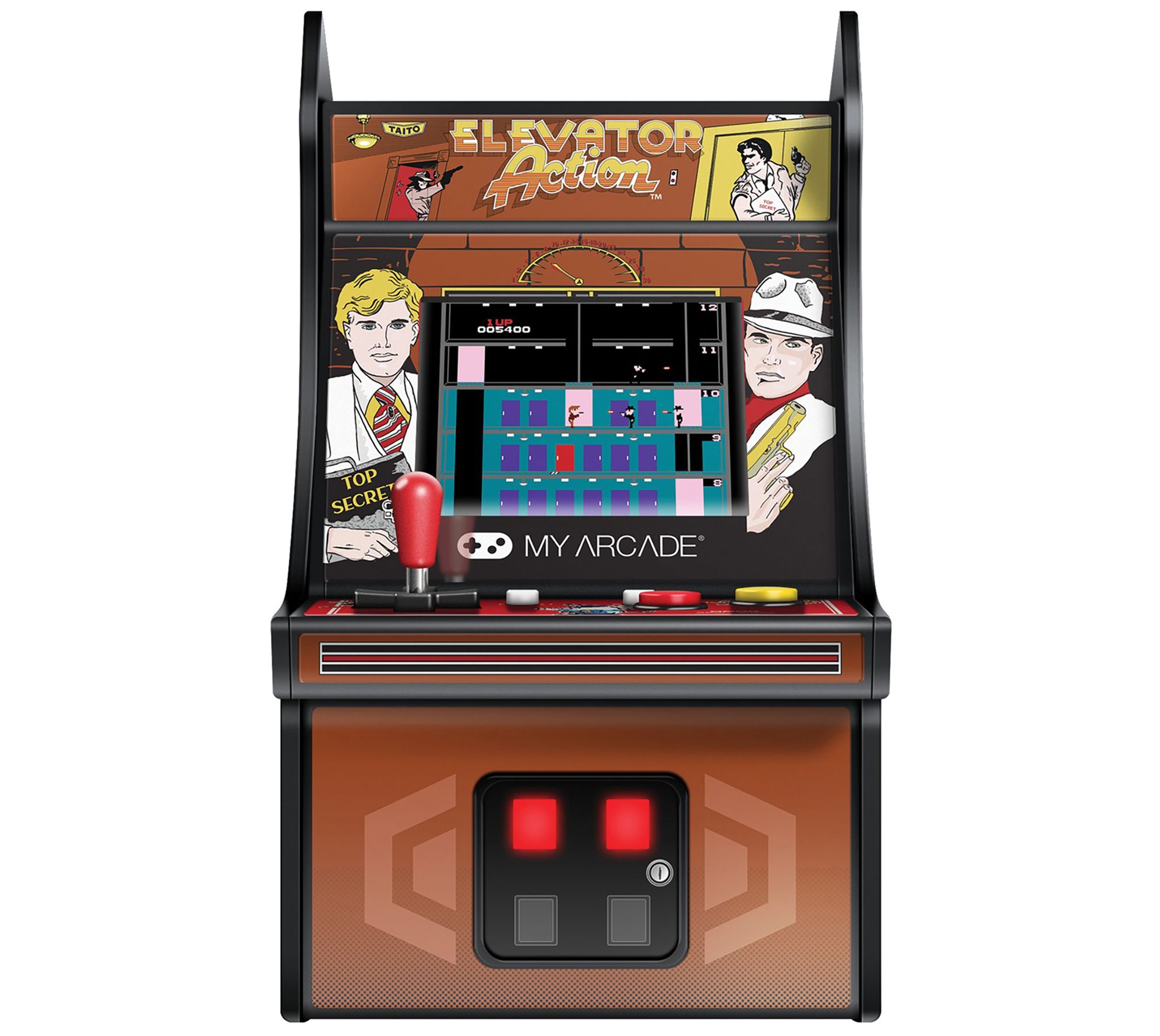 My Arcade Micro Player Retro Arcade Machine (ELEVATOR ACTION) - QVC.com
