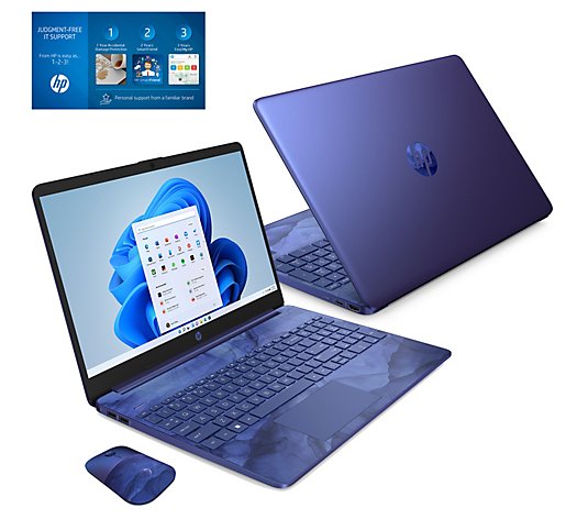 HP 15" Touch Laptop Intel Core i3 12GB, 512GB SSD w/ HP Tech