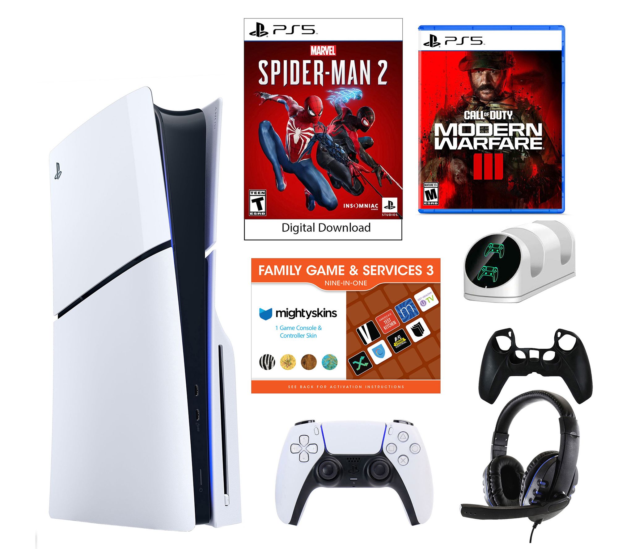 PlayStation VR2 Horizon: Call of the Mountain and Charging Station Bundle