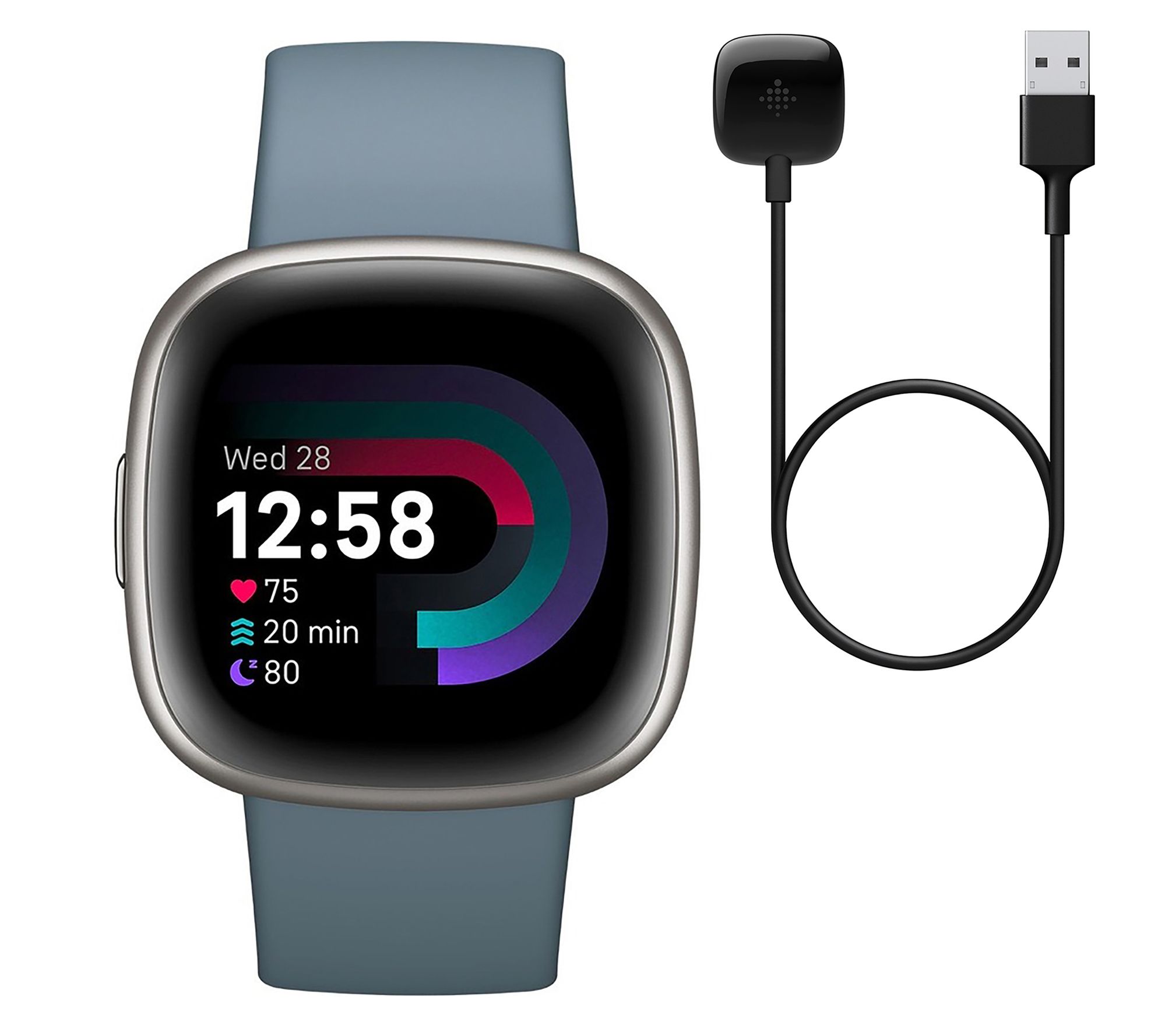 Fitbit Versa 4 Bundle with Extra Charger Band