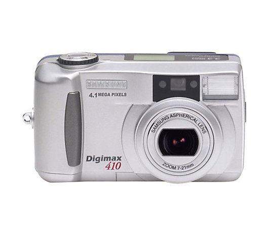 En todo el mundo Fuera de plazo mago Samsung Digimax 410 4.0MP, 2X Zoom Digital Camera - QVC.com
