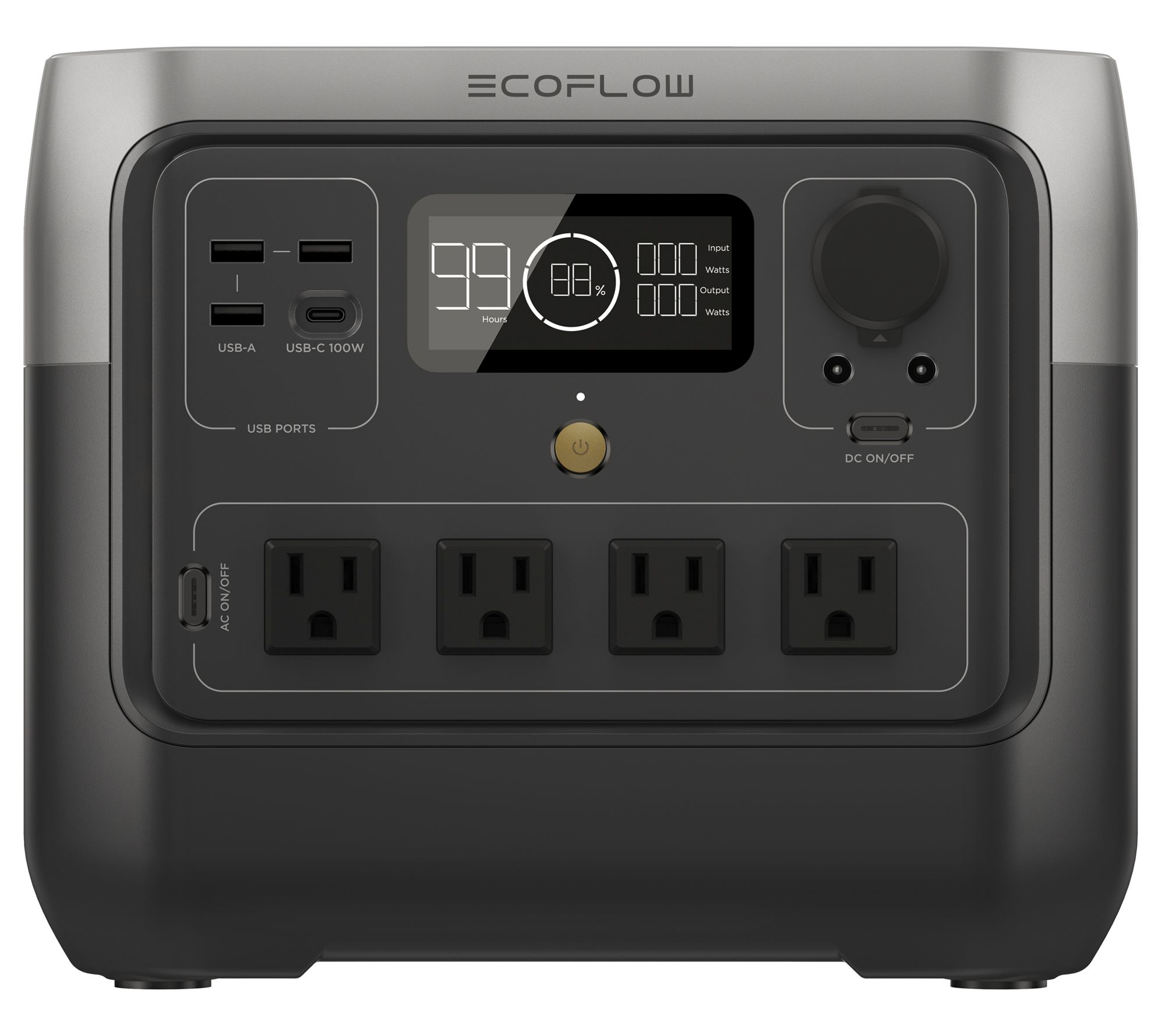 Low wattage coffee maker powered by Ecoflow River 