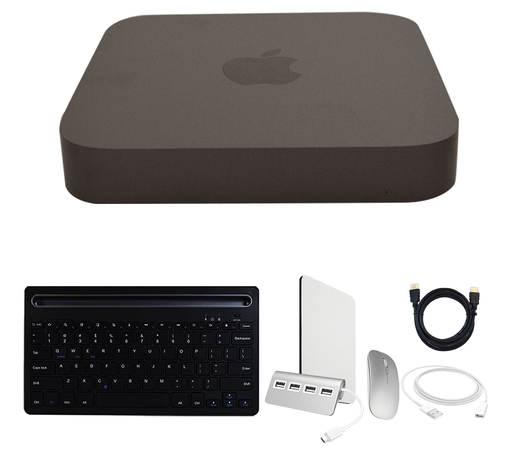Apple Mac Mini Intel Core I5, 8GB RAM, 512 SSD Storage (MXNG2LL/A) Silver -  US