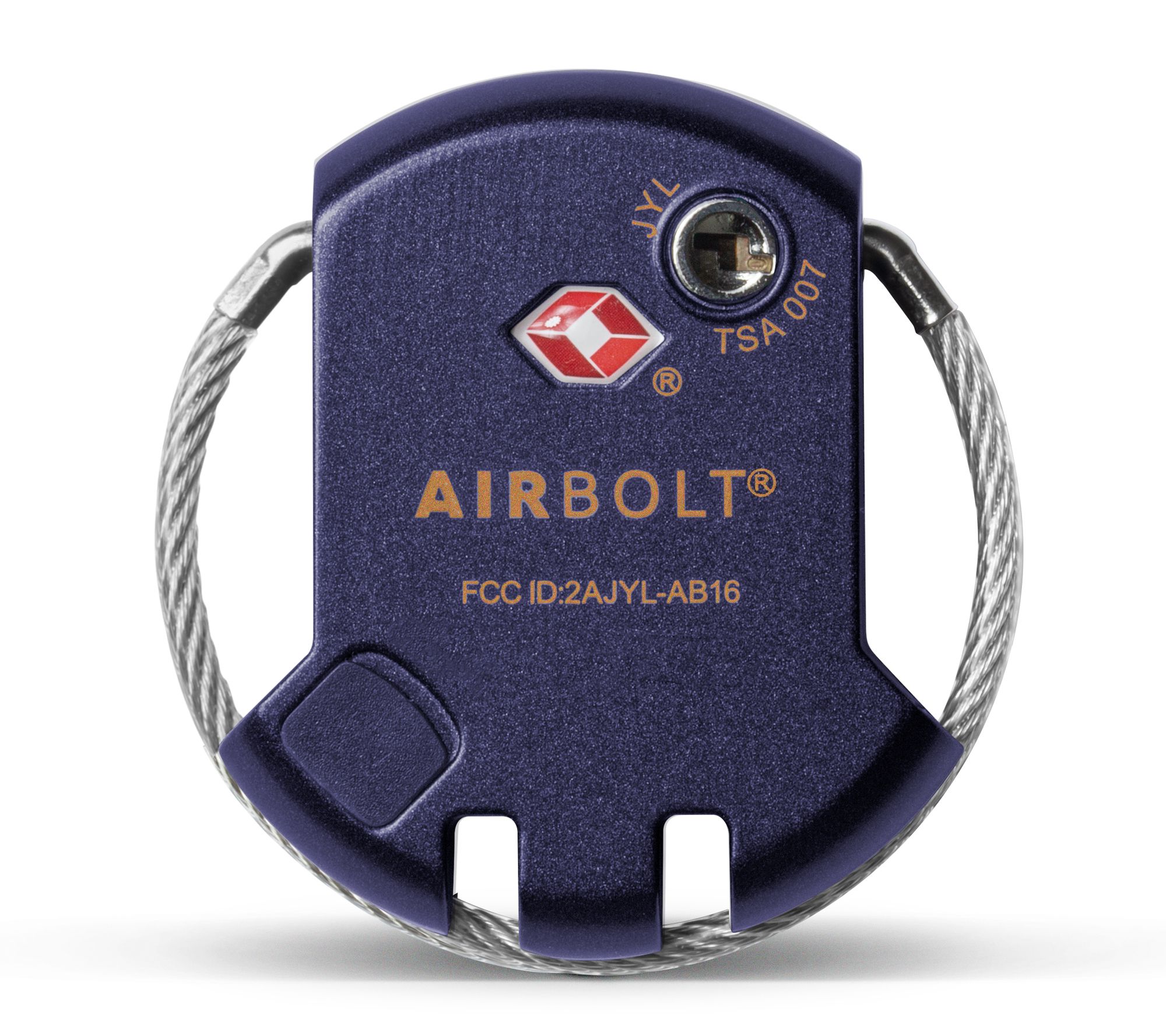 Airbolt Portable Smart Luggage Lock Tracker 2pk