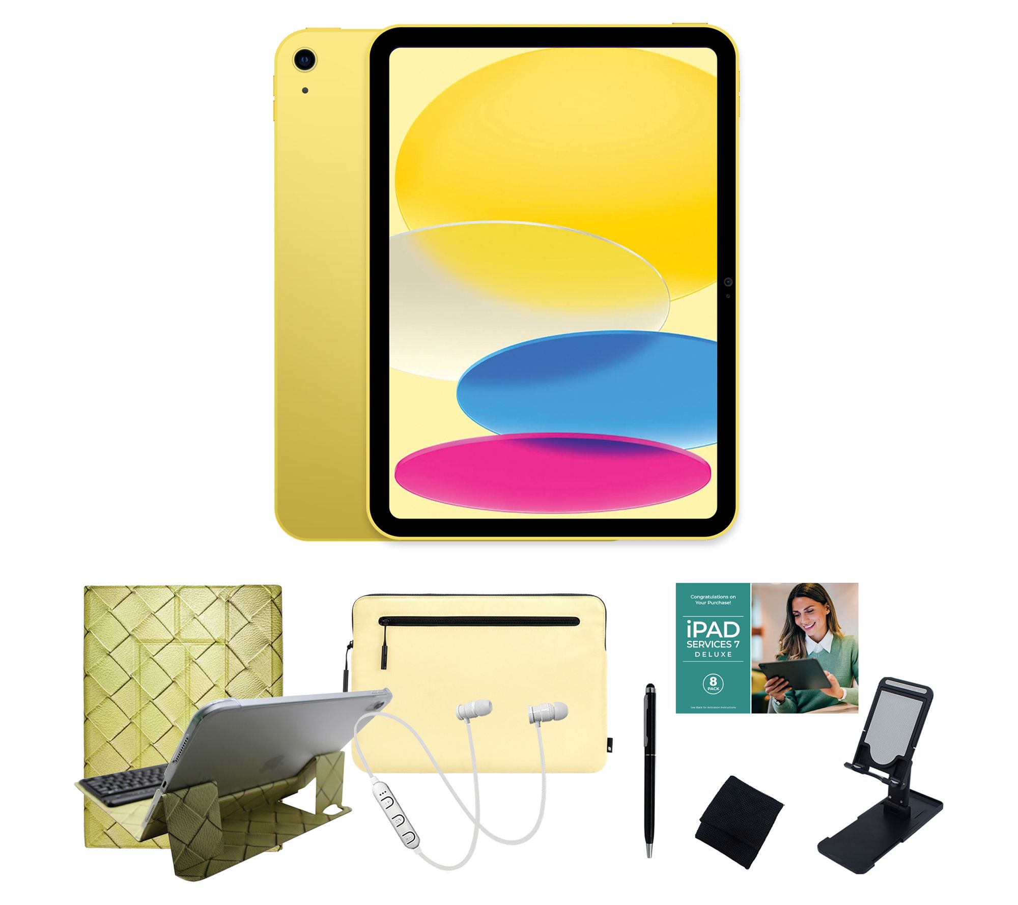 Apple 11" iPad A16 Wi-Fi 128GB with Incase Sleeve and Accessories