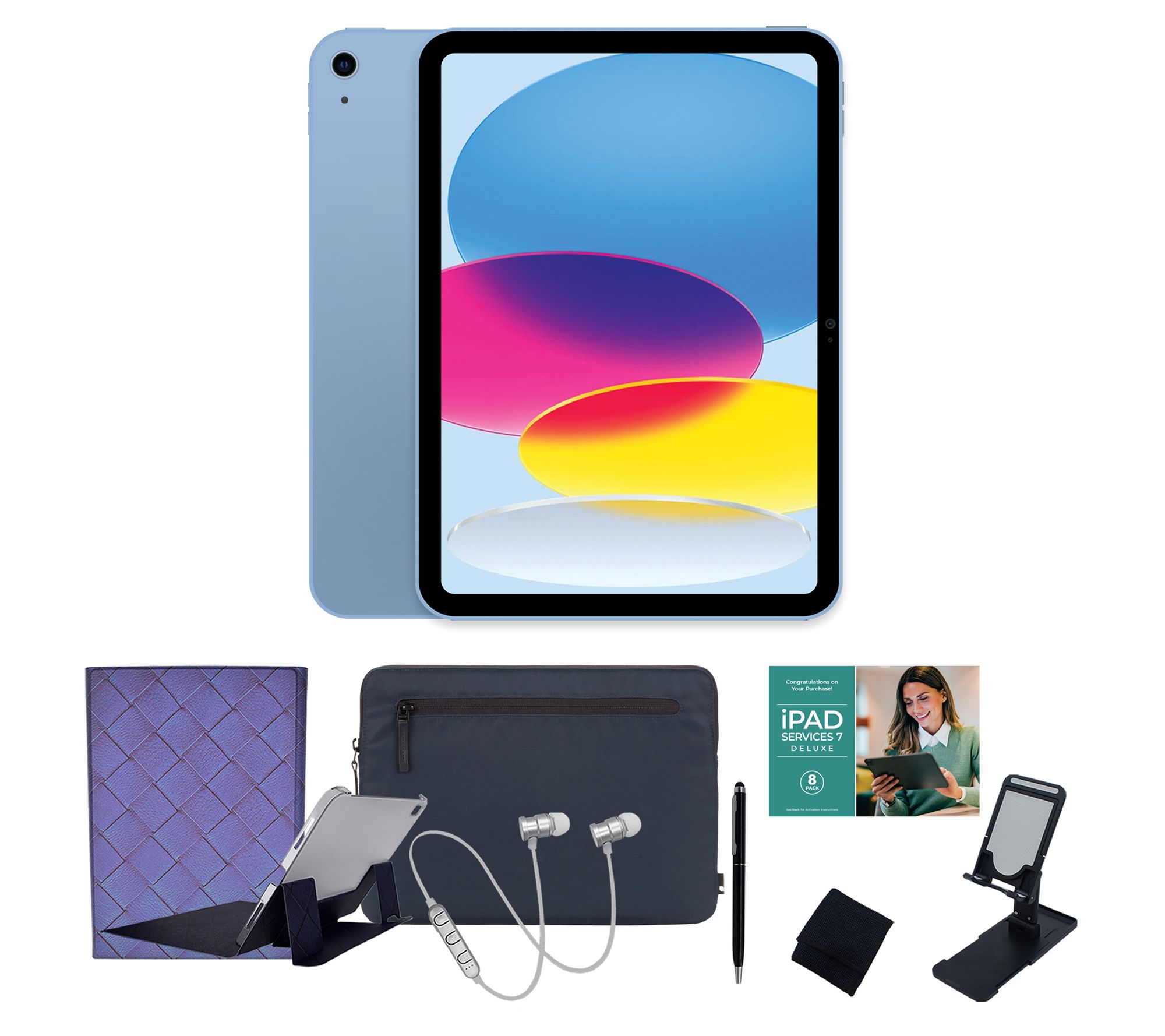 Apple 11" iPad A16 Wi-Fi 128GB with Incase Sleeve and Accessories