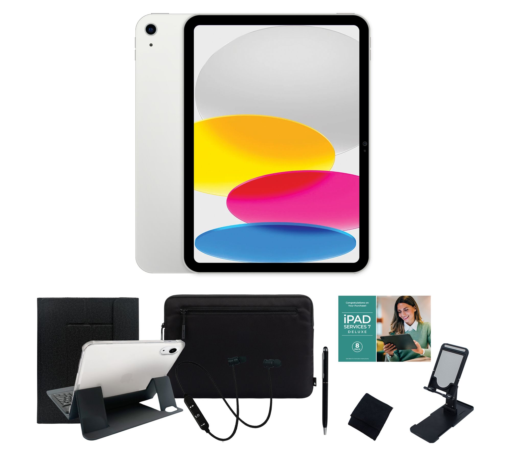 Apple 11" iPad A16 Wi-Fi 128GB with Incase Sleeve and Accessories