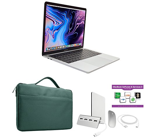 Apple MacBook Pro 13" M1 256GB SSD w/ Case, Mouse, & USB Hub