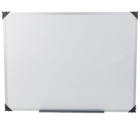 Mind Reader White Wall Mounted Magnetic Dry Erase Whiteboard
