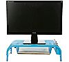 Mind Reader Metal Mesh Monitor Stand and Organizer with Drawer, 2 of 7