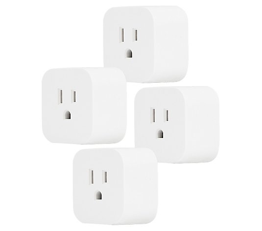 Enbrighten Set of 4 Mini WiFi Outlet Smart Plugs