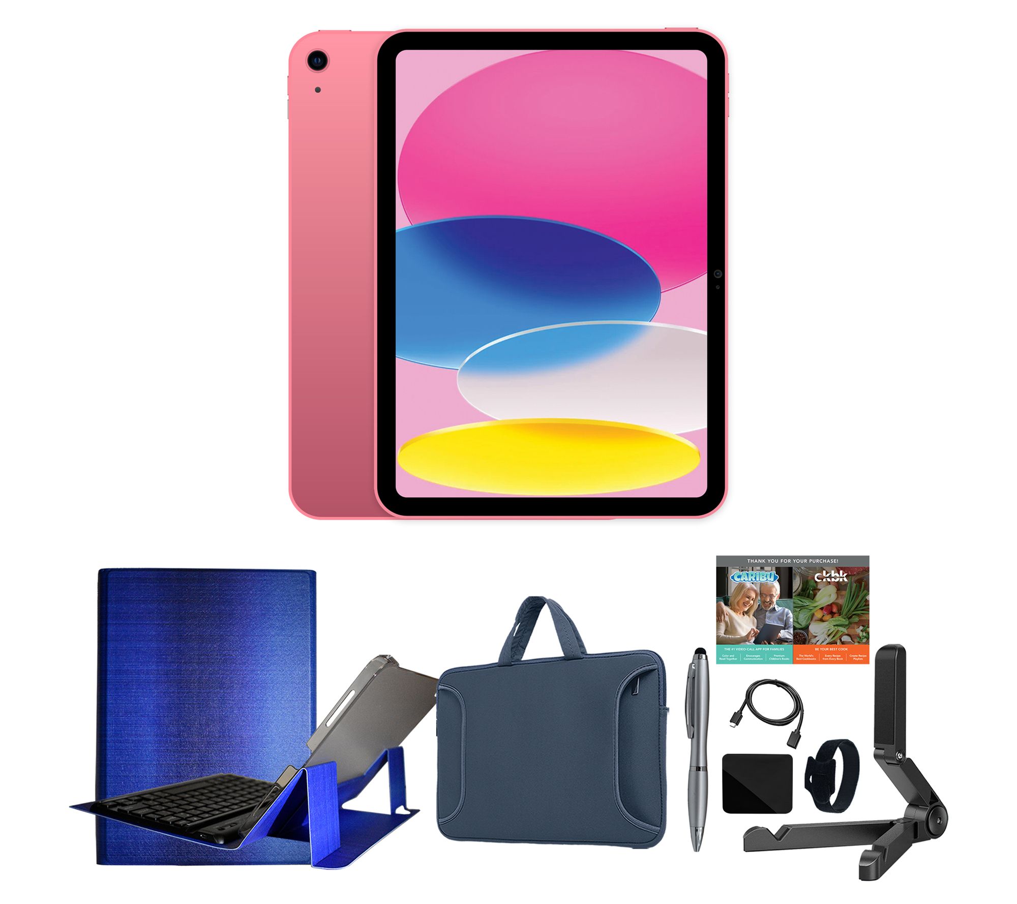 Apple iPad 10.9" 10th Gen 64GB Wi-Fi Bundle