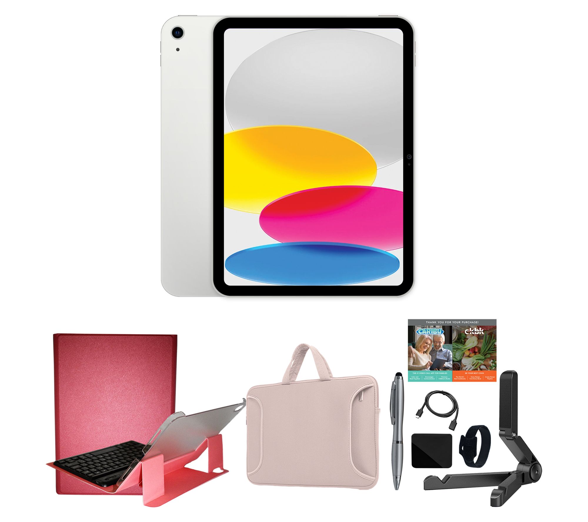 Apple iPad 10.9" 10th Gen 64GB Wi-Fi Bundle