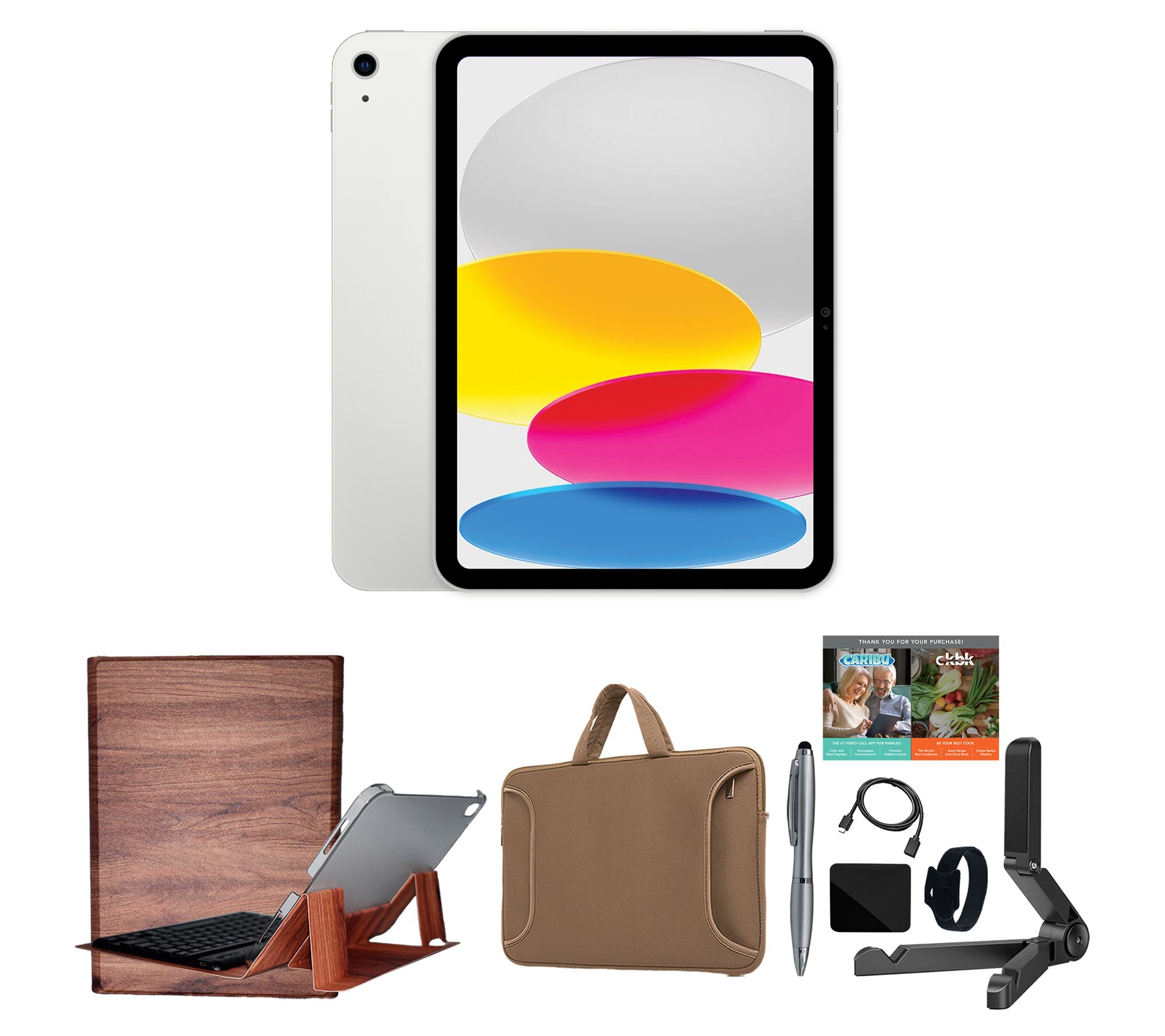 Apple iPad 10.9" 10th Gen 64GB Wi-Fi Bundle