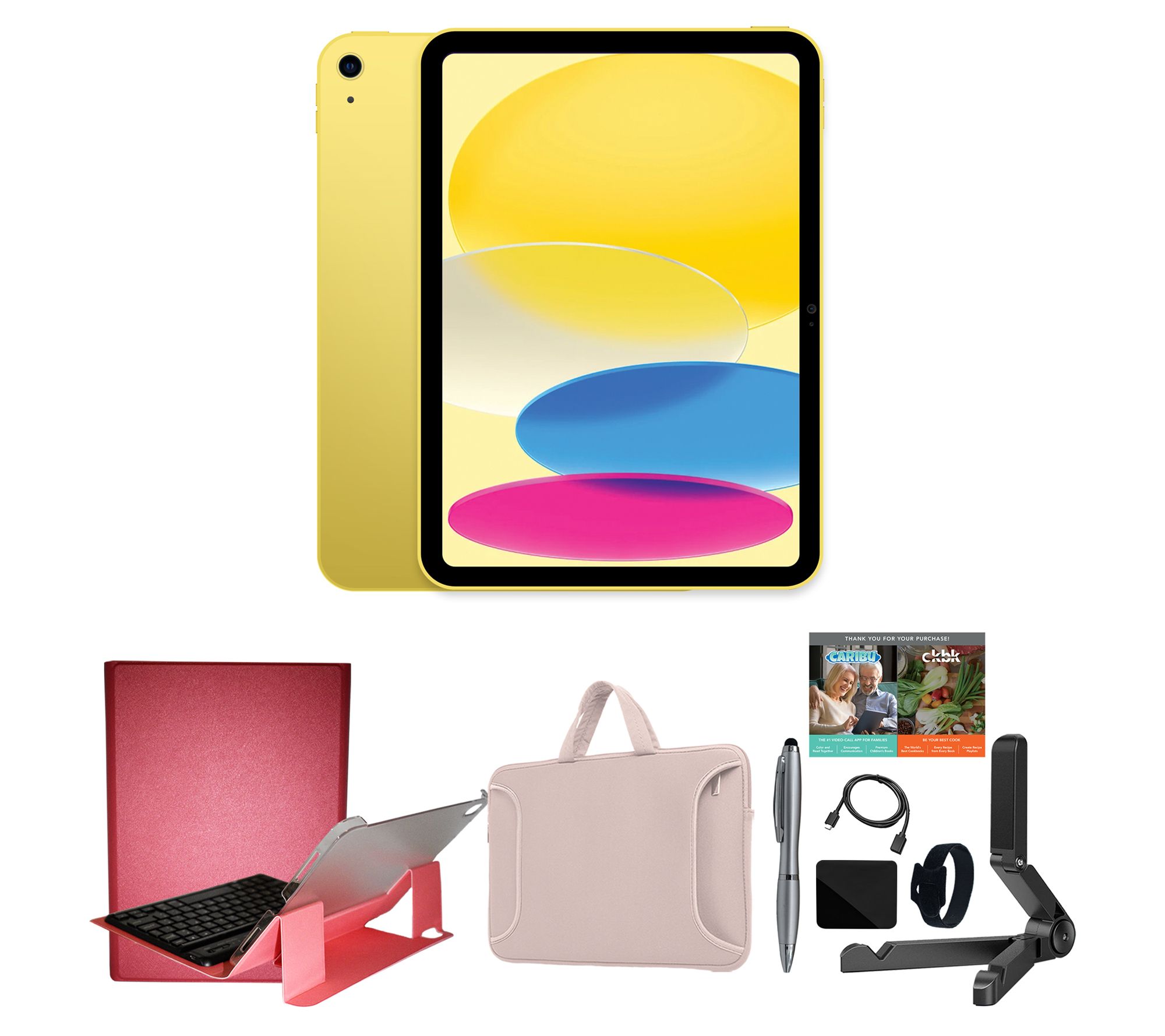 Apple iPad 10.9" 10th Gen 64GB Wi-Fi Bundle