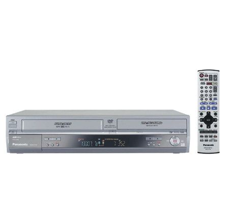 snor Bijzettafeltje scheuren Panasonic DMRE75V DVD Recorder/VCR Combination - QVC.com